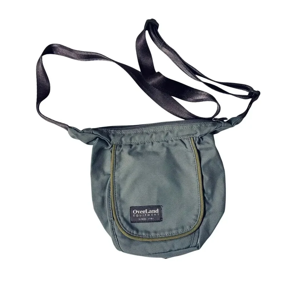 Overland Equipment Outdoor Auburn grey crossbody hiking travel pouch bag purse